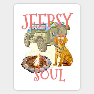 Jeepsy Soul Vizsla Magnet